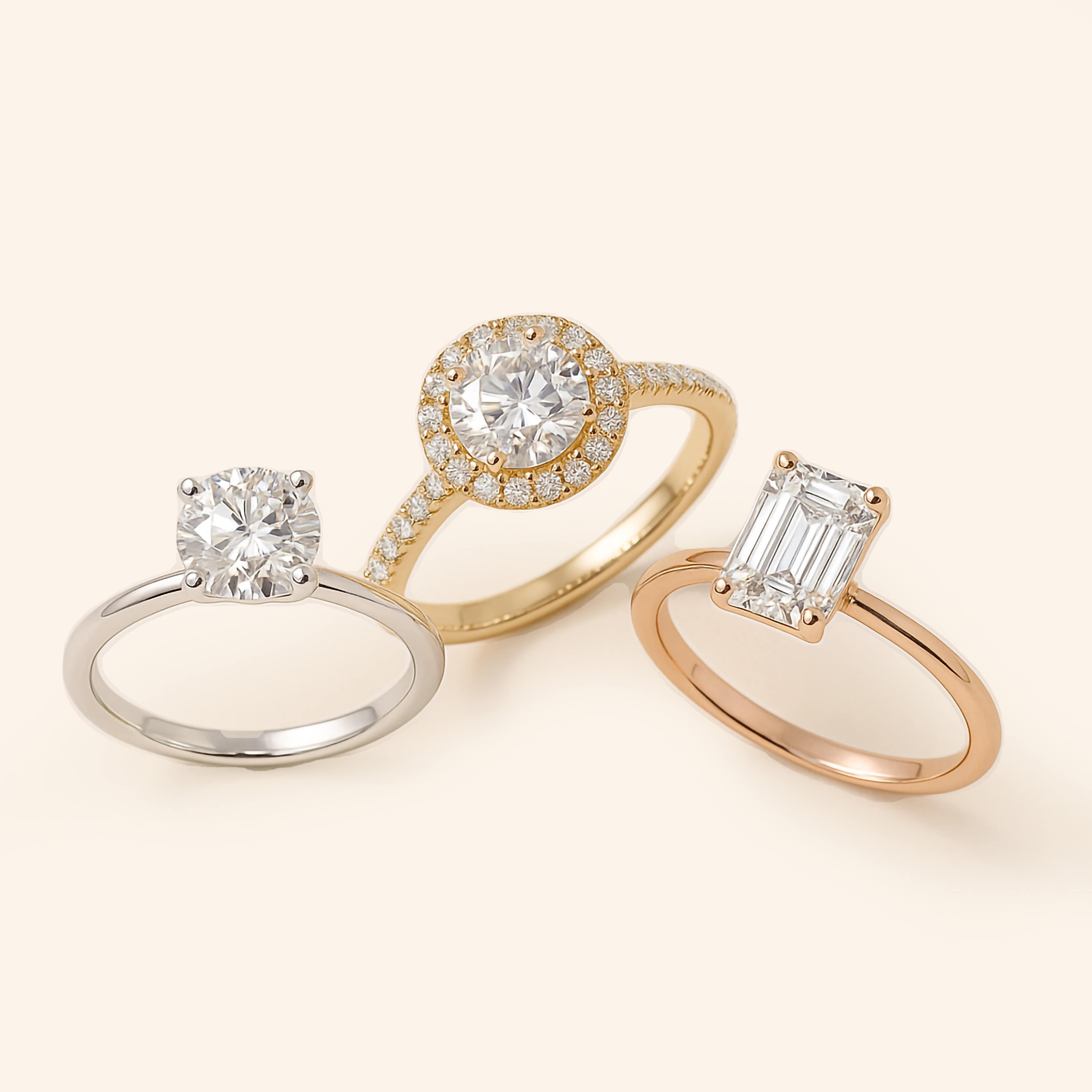 Sunshine Engagement Rings