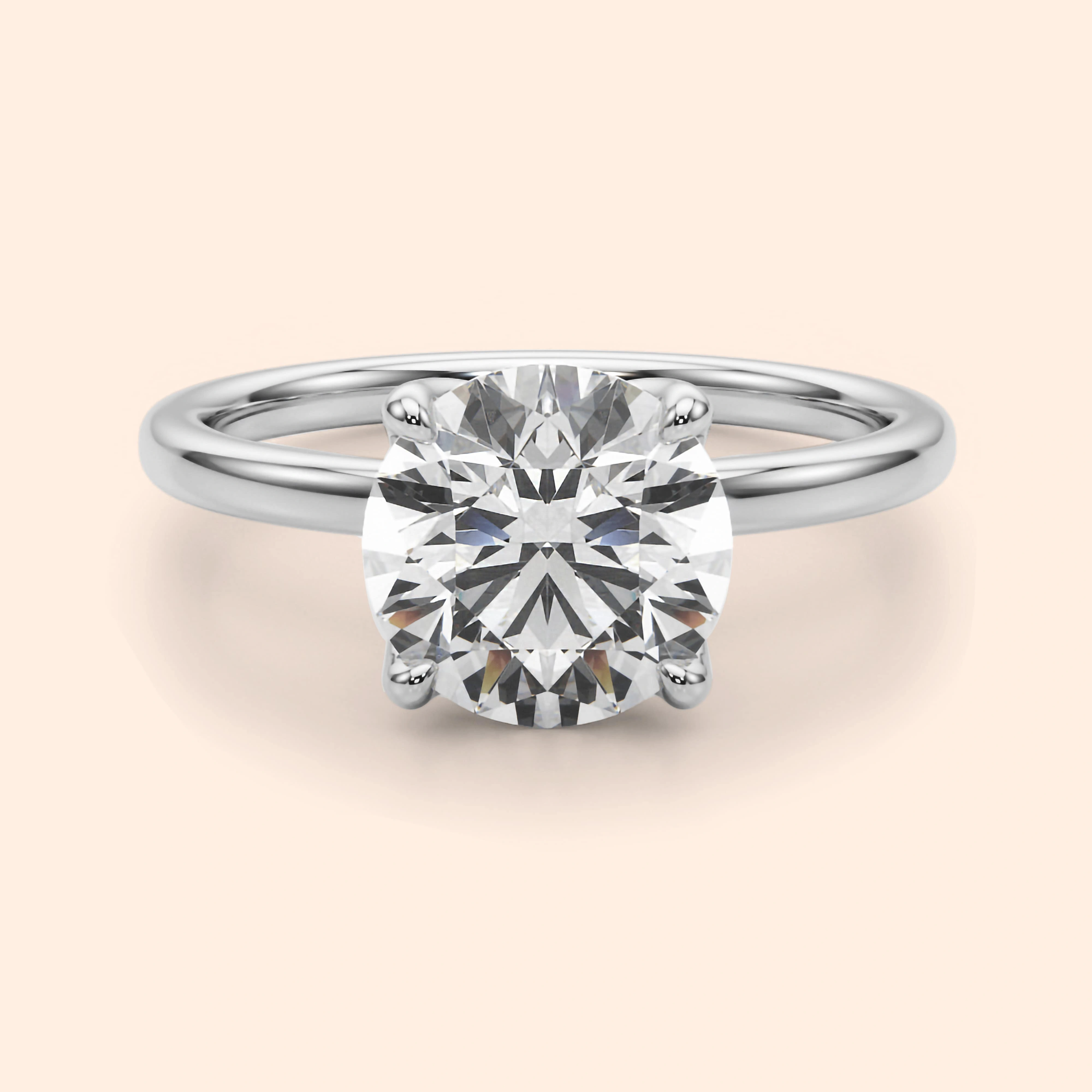 Round Diamond Ring