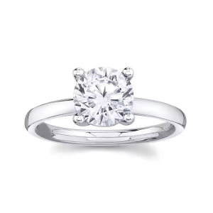 0.20 - 5.00 Carat Natural Round Cut Diamonds Solitaire Engagement Ring