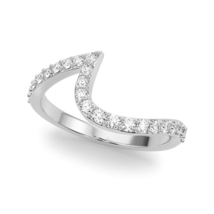 Aery Lab-Created Diamond Round cut  Shaped Women's Wedding Ring