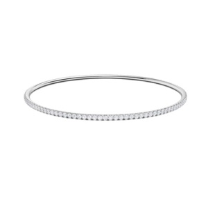 Natural And Lab Grown Classic  Round Diamond Bangle