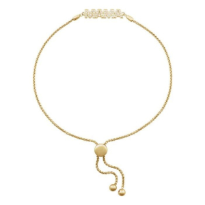 Tamaira Natural Diamond Yellow Gold Friendship Bracelet
