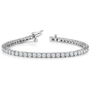 Paityn 5.15 Carat Lab-Created 4 Prong  Diamond Tennis Bracelet