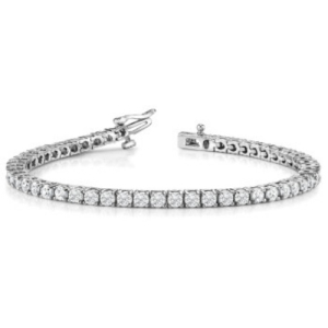 Paityn 10.45 - 17.25 Carat Lab-Created 4 Prong  Diamond Tennis Bracelet