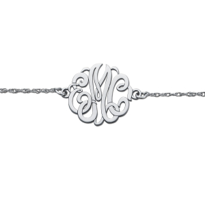 Vera  Sterling Silver Diamond Bracelet