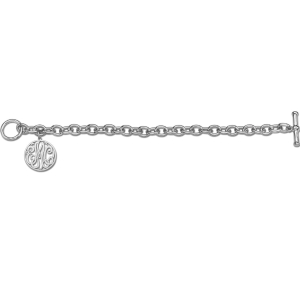 Caroiyn Sterling Silver Diamond Bracelet