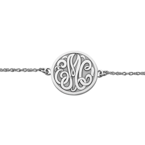 Bryn Sterling Silver Diamond Bracelet