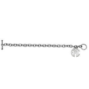 Donna Sterling Silver Diamond Bracelet