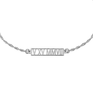 Zoey  Sterling Silver Diamond Bracelet
