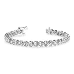 Payge 0.75 Carat Lab-Created Round cut  Diamond Tennis