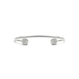 Varshini Natural Round cut Pave Set Diamond Bangle
