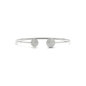 Vedanshi Lab-Created Round cut Pave Set Diamond Bangle