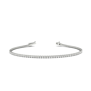 Delilah Lab-Created Prong Setting  Diamond Tennis Bracelet