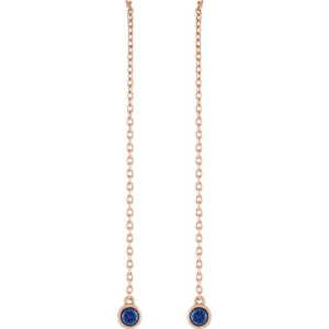Thang Blue Sapphire Rose Gold 