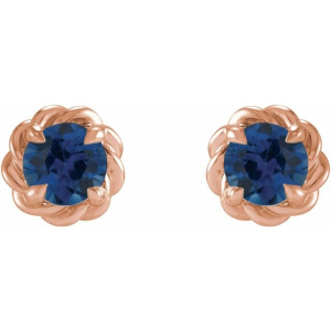 Tooba Blue Sapphire Rose Gold 