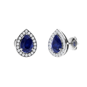 Sapphire Earrings 