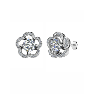 Diamond Cluster Earring