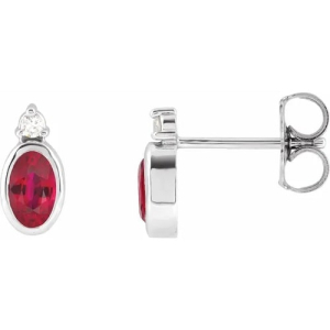 Hagenild Natural Ruby Bezel Set 
