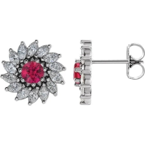 Faele Natural Ruby Claw Set 