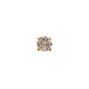 Genna 0.15 - 1.50 Carat Natural Round cut 4 Prong Set  Men's Diamond Earrings