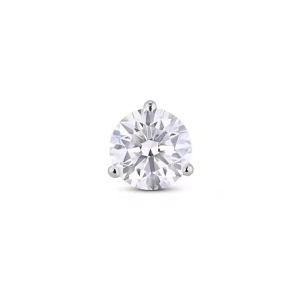 Galena 0.15 - 2.00 Carat Natural Round cut 3 Prong  Men's Diamond Earrings