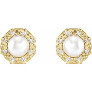 Bukhdan Pearl Yellow Gold 