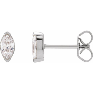 Johana Lab-Created Claw Set Studs Diamond Earrings