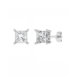 Jaliyah Lab-Created 4 Prong Studs Diamond Earrings