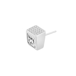 Alaric Lab-Created White Gold Men's Diamond Earrings