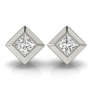 Evi Lab-Created Diamond Studs Earrings