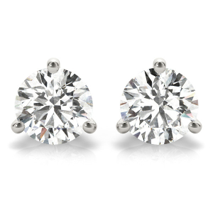 Elivia 0.10 - 3.00 Carat Lab-Created Diamond Round cut Studs Earrings