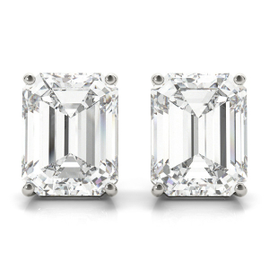 Erina 0.35 - 5.60 Carat Lab-Created Diamond Emerald cut  Studs Earrings