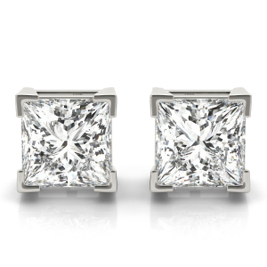  Elize 0.20 - 3.00 Carat Lab-Created Diamond Princess cut Studs Earrings