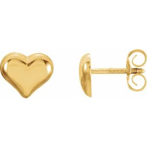 Denise Traditional Gold Earrings