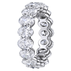 Eanflead Lab-Created Prong  Diamond Ring