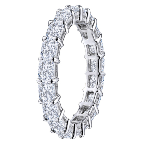 Ealhswuth Lab-Created 4 Prong  Diamond Ring