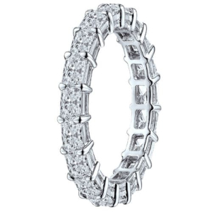 Elyn 1.50 - 5.00 Carat Lab-Created Radiant cut 4 Prong  Diamond Ring