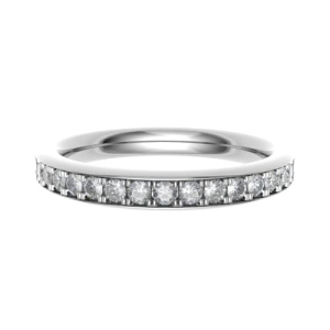 Elleny Lab-Created Rose Gold Prong  Diamond Ring