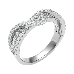 Earlene 0.50 Carat Lab-Created Round cut Prong  Diamond Ring