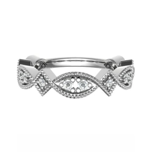 Erna 0.25 Carat Lab-Created Round cut Prong  Diamond Ring