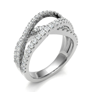 Ealdburga 1.00 Carat Natural Round cut Prong  Diamond Ring
