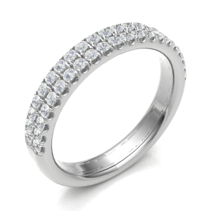 Ellessa Natural Round cut Prong  Diamond Ring
