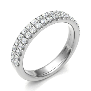 Ellota Natural Round cut Prong  Diamond Ring