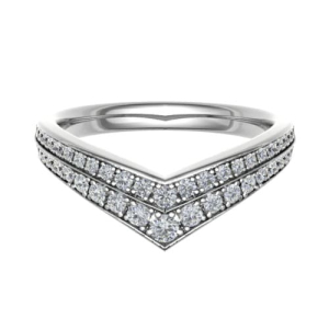 Evienne Natural Round cut Prong  Diamond Ring