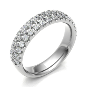 Elspet 0.75 Carat Natural Round cut 4 Prong  Diamond Ring