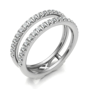 Emanita 0.40 Carat Natural Round cut Prong  Diamond Ring