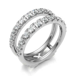 Emmote 1.00 Carat Natural Round cut Prong  Diamond Ring