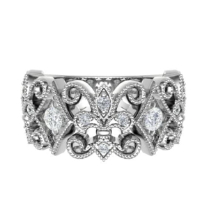 Evanee 0.30 Carat Lab-Created Round cut Prong  Diamond Ring