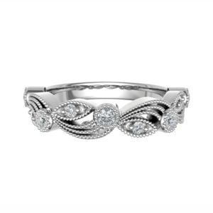 Eadie 0.20 Carat Natural Round cut Prong  Diamond Ring