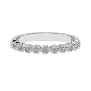 Ellysia Lab-Created Rose Gold Prong  Diamond Ring